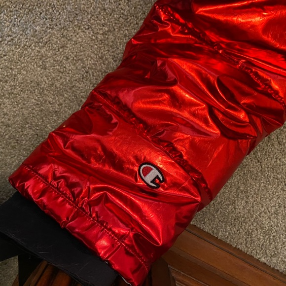 🎁NWT Champion Metallic NASA Jacket S - Picture 9 of 16